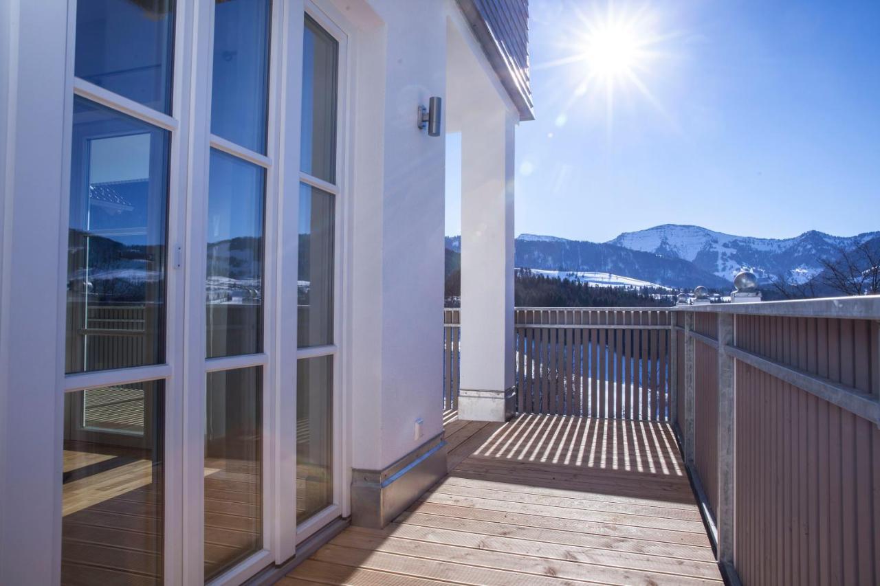 Haus "Bergblick" Ferienwohnung Hochgrat Oberstaufen Mit 2 Schlafzimmer Kültér fotó